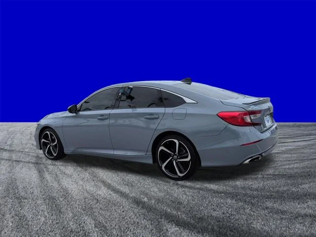 Certified Used 2021 Blue Honda Sport image 6