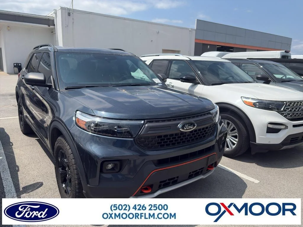 Used 2024 Stone Blue Metallic Ford Timberline image 1