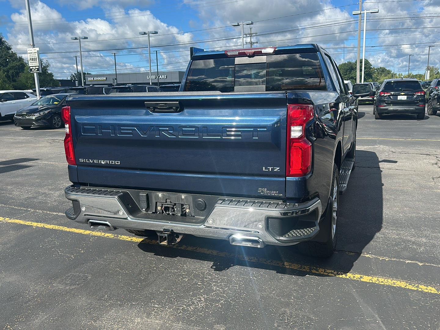 Used 2022 Northsky Blue Metallic Chevrolet LTZ image 2