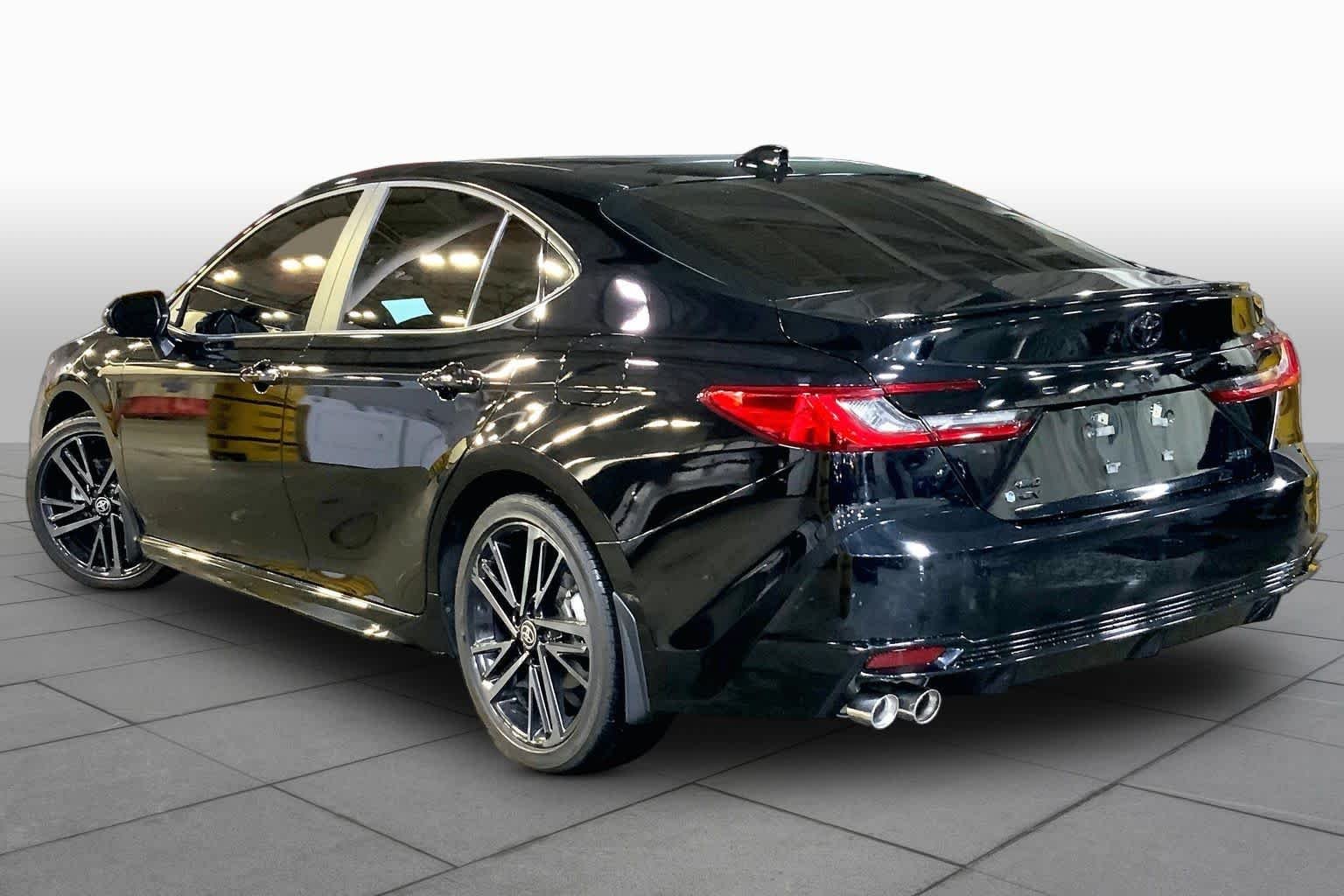 Used 2025 Midnight Black Metallic Toyota XSE image 12