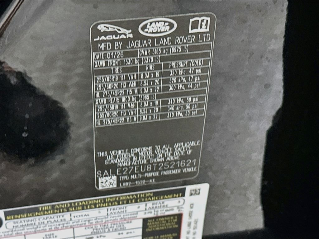 Used 2026 Black Land Rover X-Dynamic SE image 35