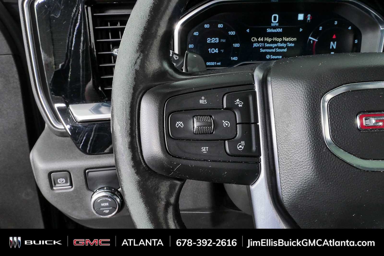 Used 2022 Titanium Rush Metallic GMC SLT image 10