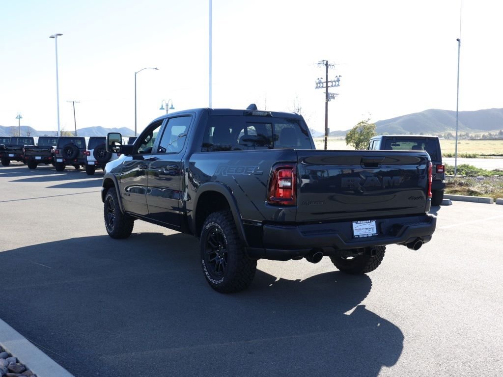 New 2026 Forged Blue Metallic Exterior Paint RAM Rebel image 5