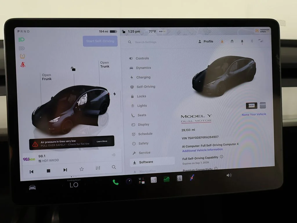 Used 2024 Gray Tesla Performance image 3