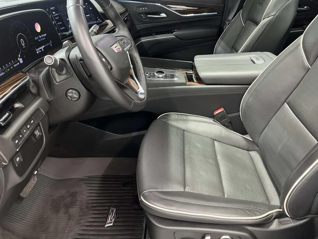 Used 2024 Argent Silver Metallic Cadillac Premium Luxury image 11