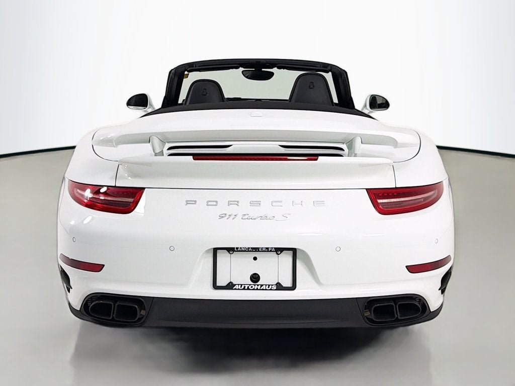 Used 2014 White Porsche Turbo Cabriolet image 11