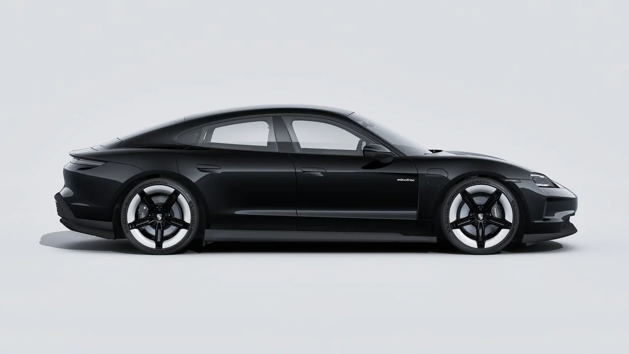 New 2026 Black Porsche  image 6