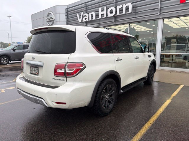 Used 2018 Pearl White Nissan Platinum image 3