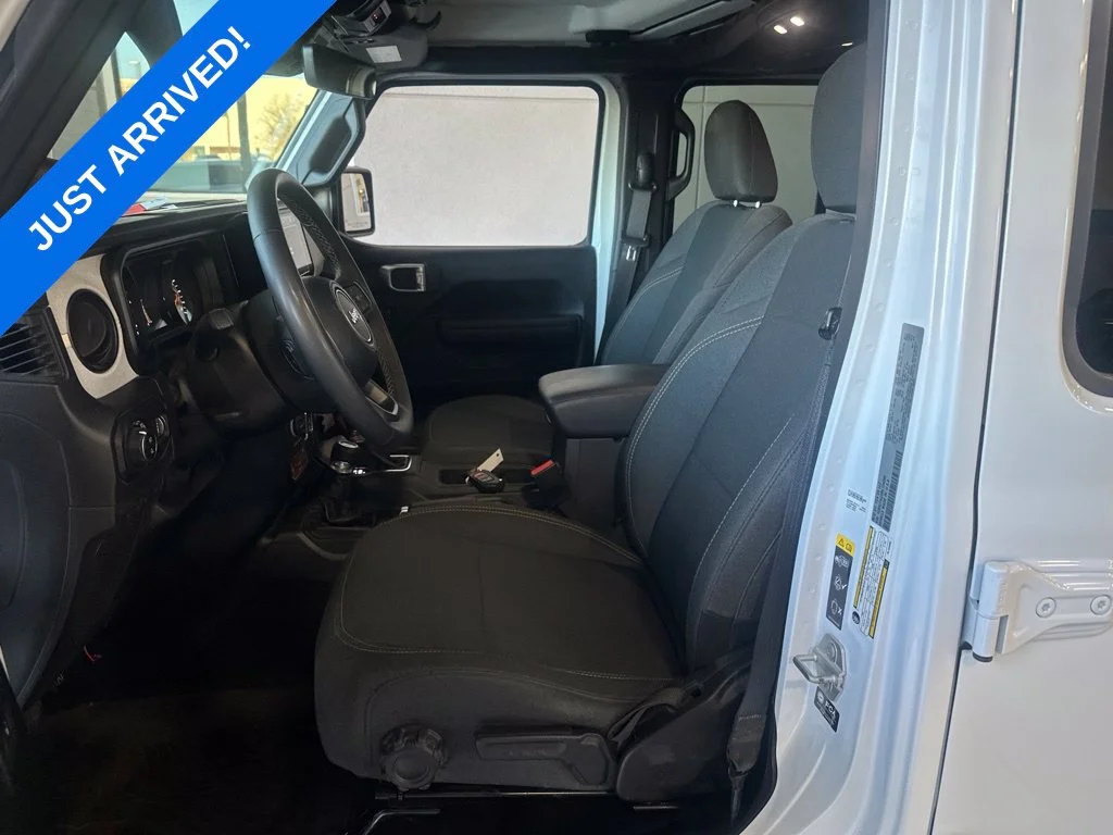 Used 2024 Bright White Clearcoat Jeep Willys image 7