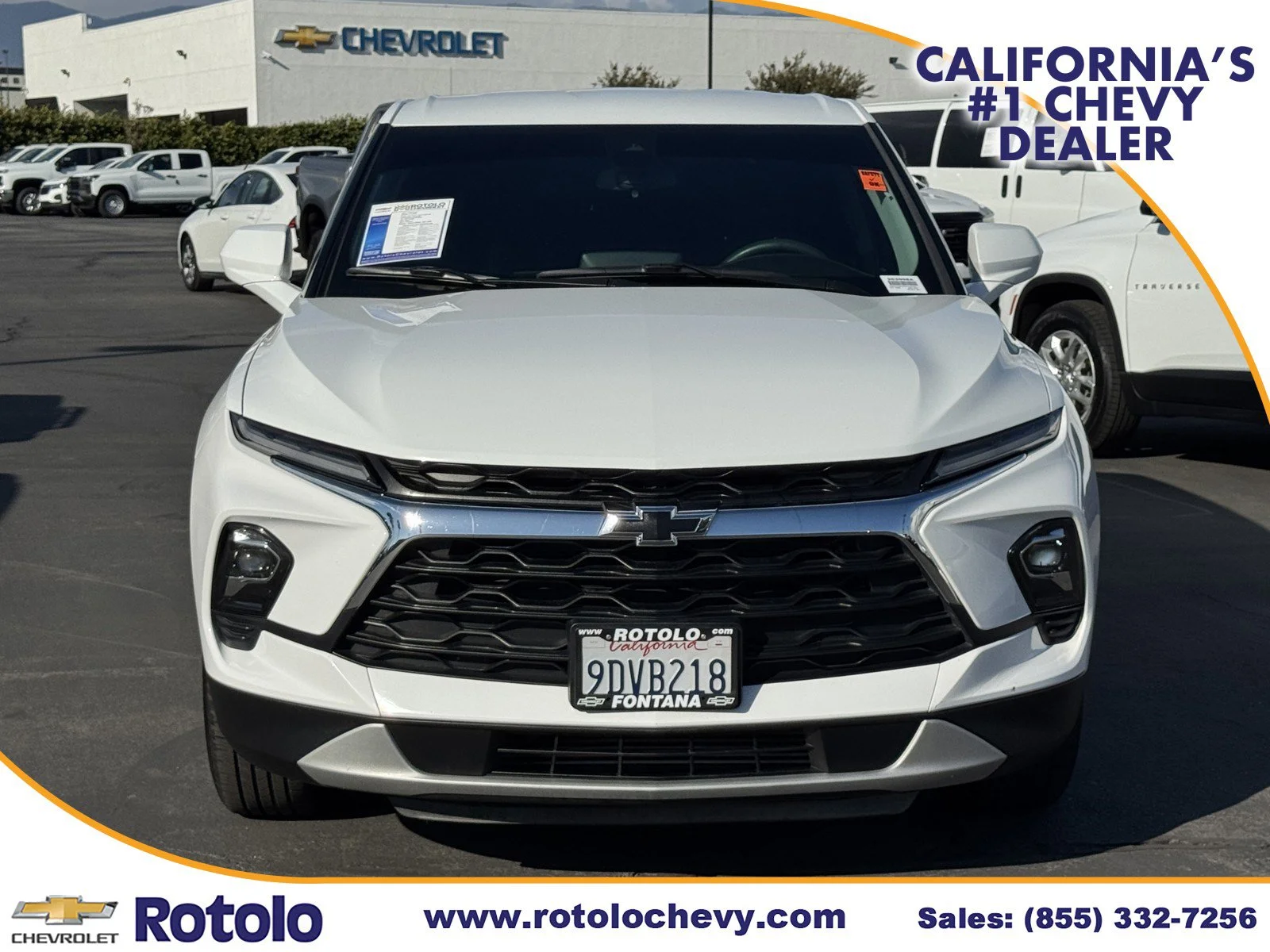 Used 2023 Summit White Chevrolet LT image 2