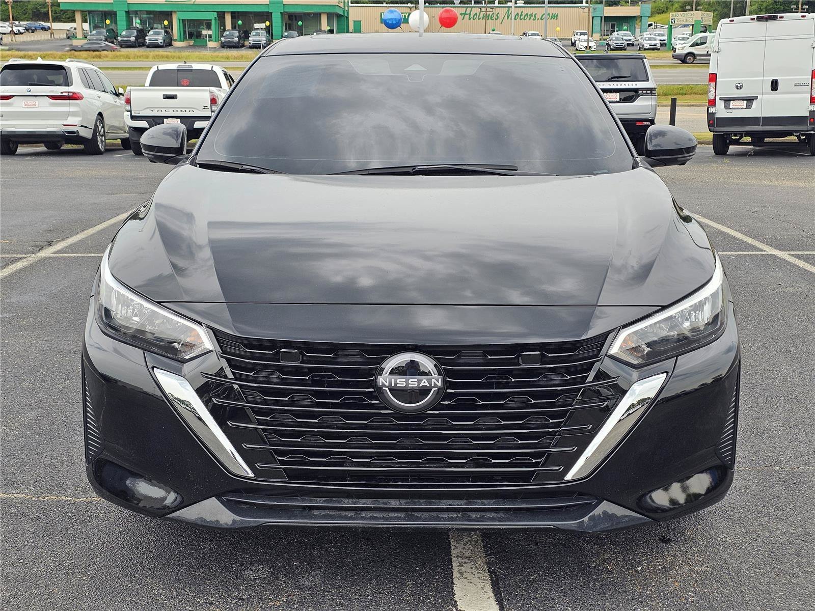 Used 2024 Super Black Nissan SV image 2