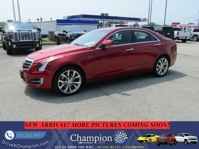 Used 2013 CRYSTAL RED TINTCOAT Cadillac Premium image 1