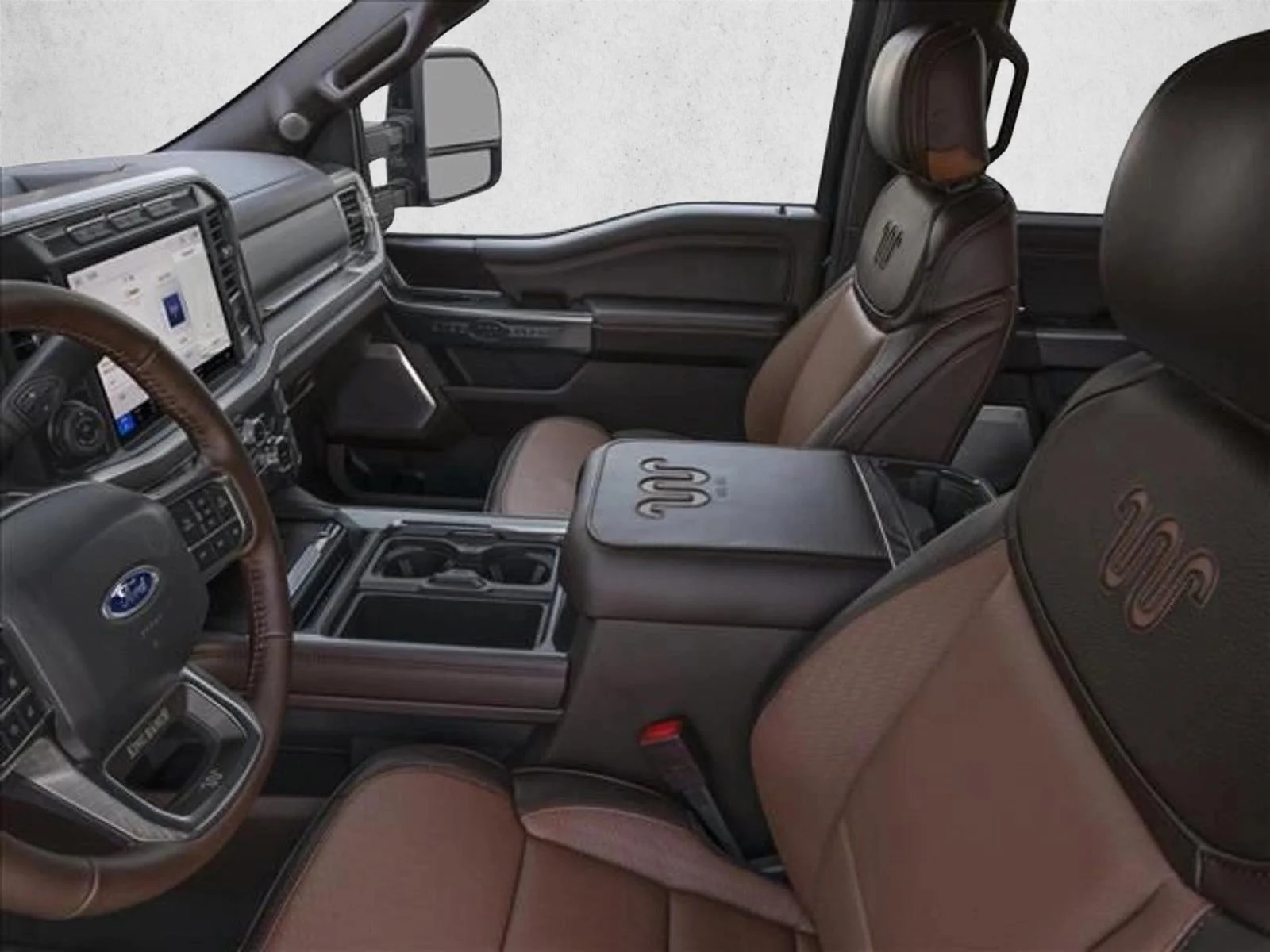New 2026 Star White Metallic Tri-Coat Ford F-250® King Ranch® image 6