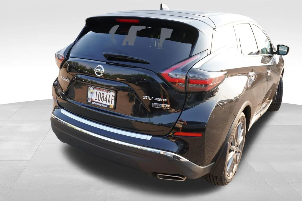 Used 2021 Magnetic Black Pearl Nissan SV image 3