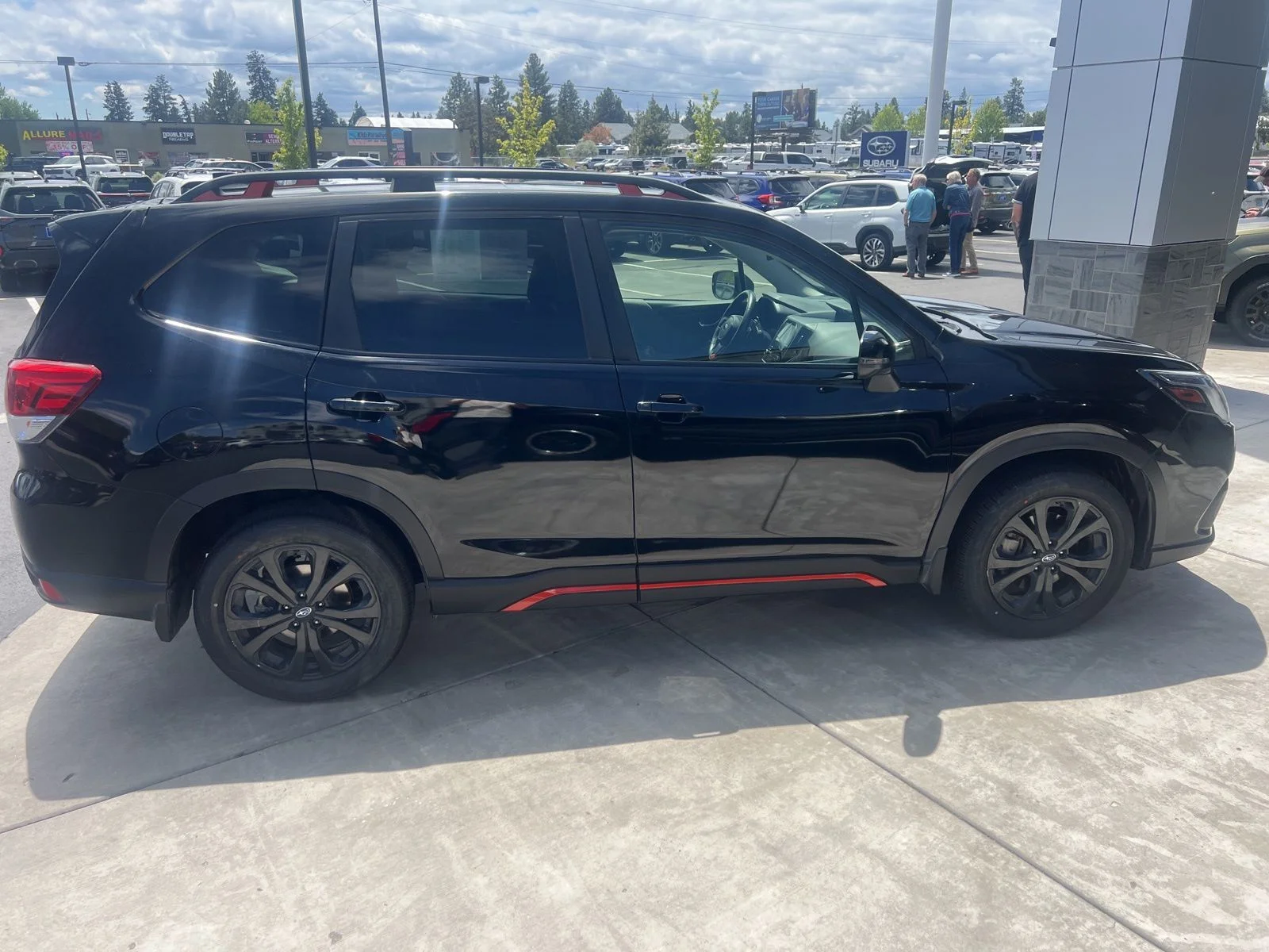 Used 2023 Crystal Black Silica Subaru Sport image 4