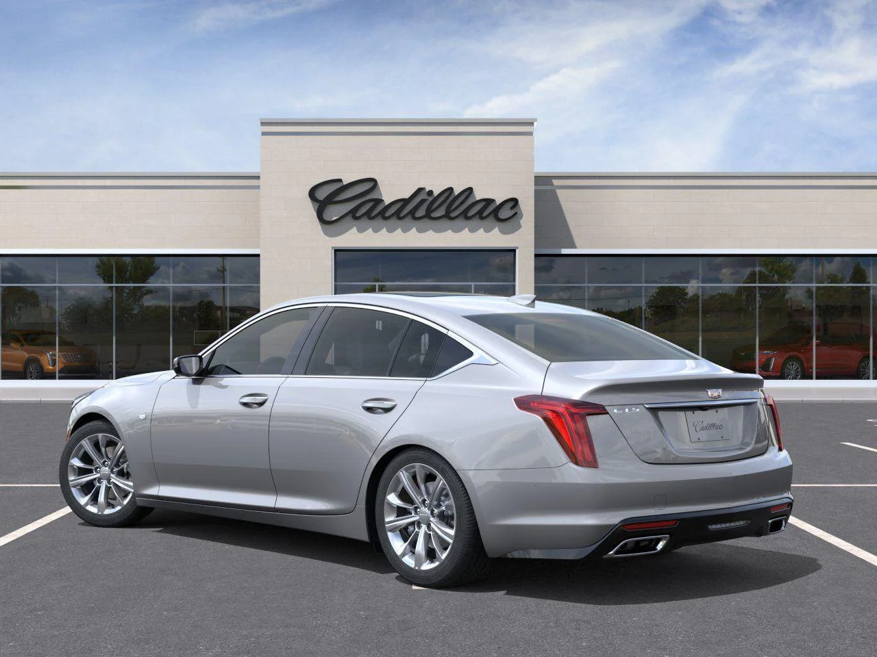 New 2026 Argent Silver Metallic Cadillac Premium Luxury image 3