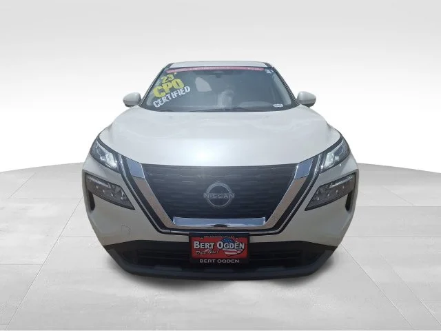 Certified Used 2023 White Nissan SV image 2