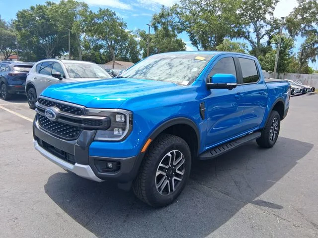 Used 2025 Blue Ford Lariat image 2
