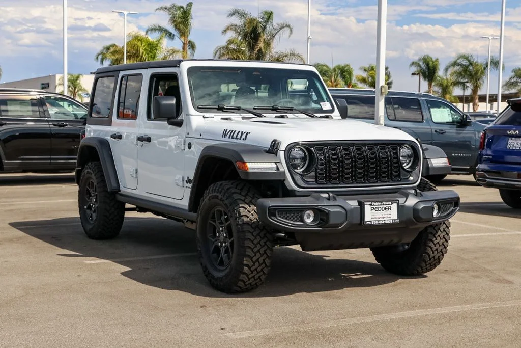 New 2026 Bright White Clearcoat Jeep Willys image 1