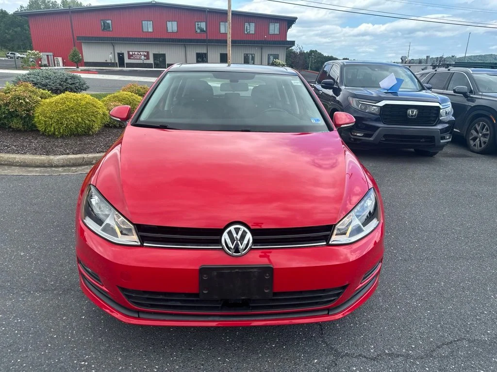 Used 2017 Tornado Red Volkswagen Wolfsburg image 2