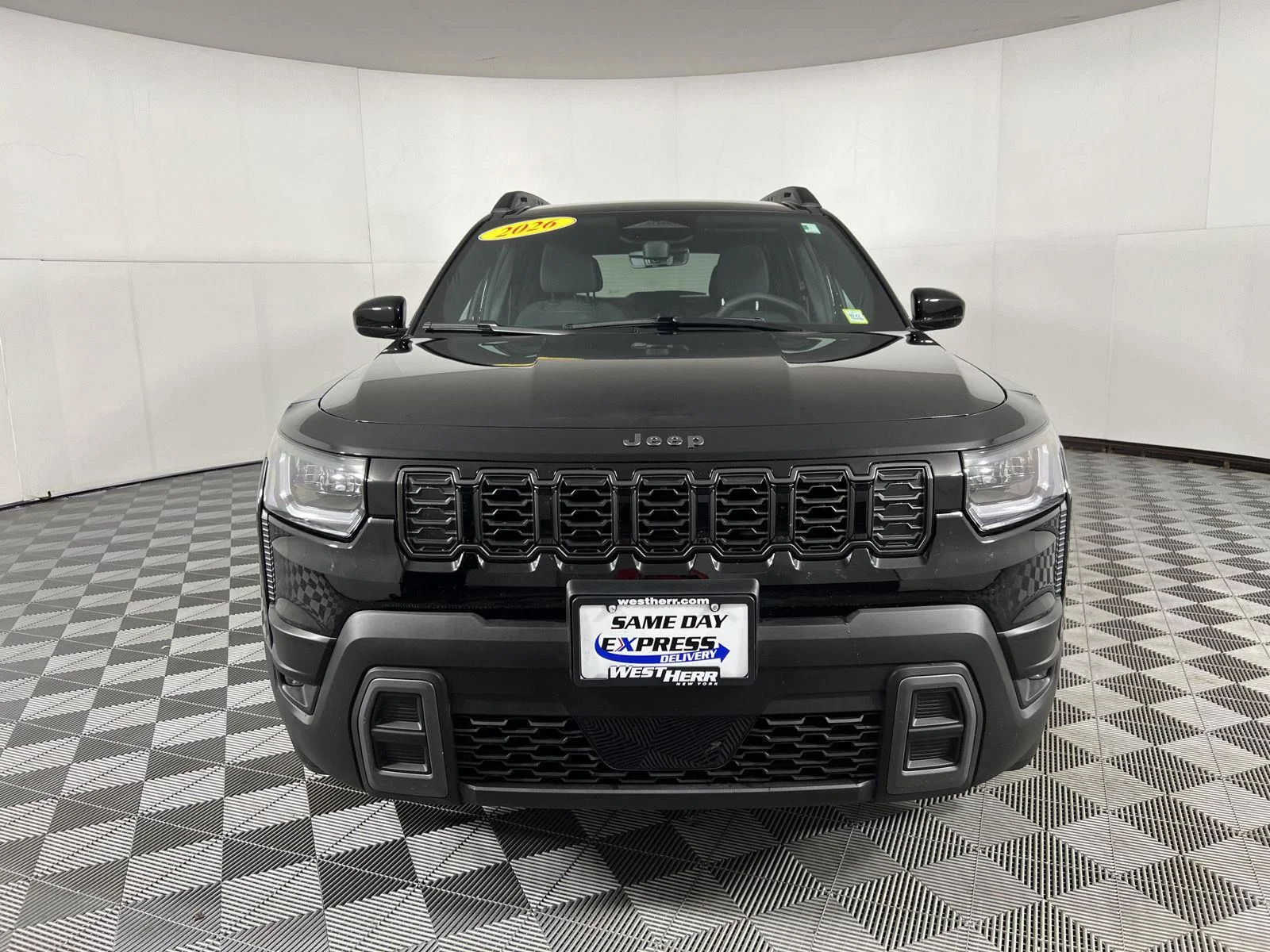 Used 2026 Diamond Black Crystal Pearlcoat Jeep Laredo image 3
