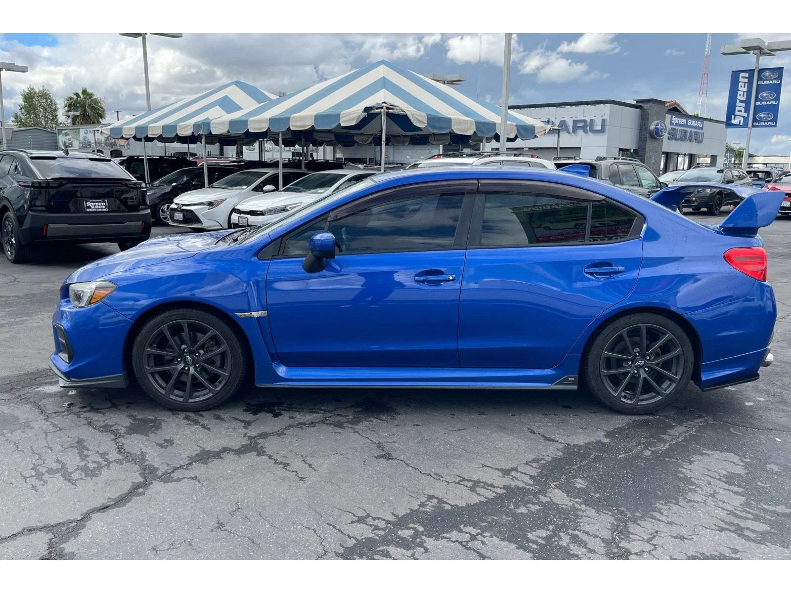 Used 2019 WR Blue Pearl Subaru Limited image 2