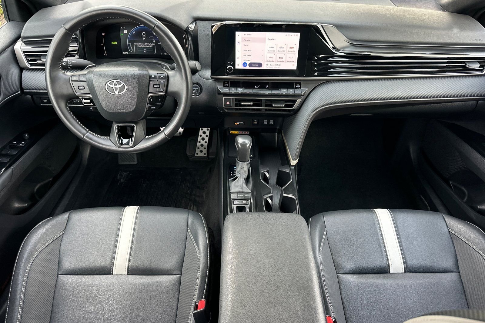 Used 2025 Midnight Black Metallic Toyota SE image 12