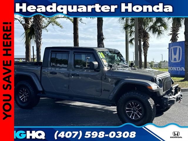 Used 2020 Gray Clearcoat Jeep Sport image 1
