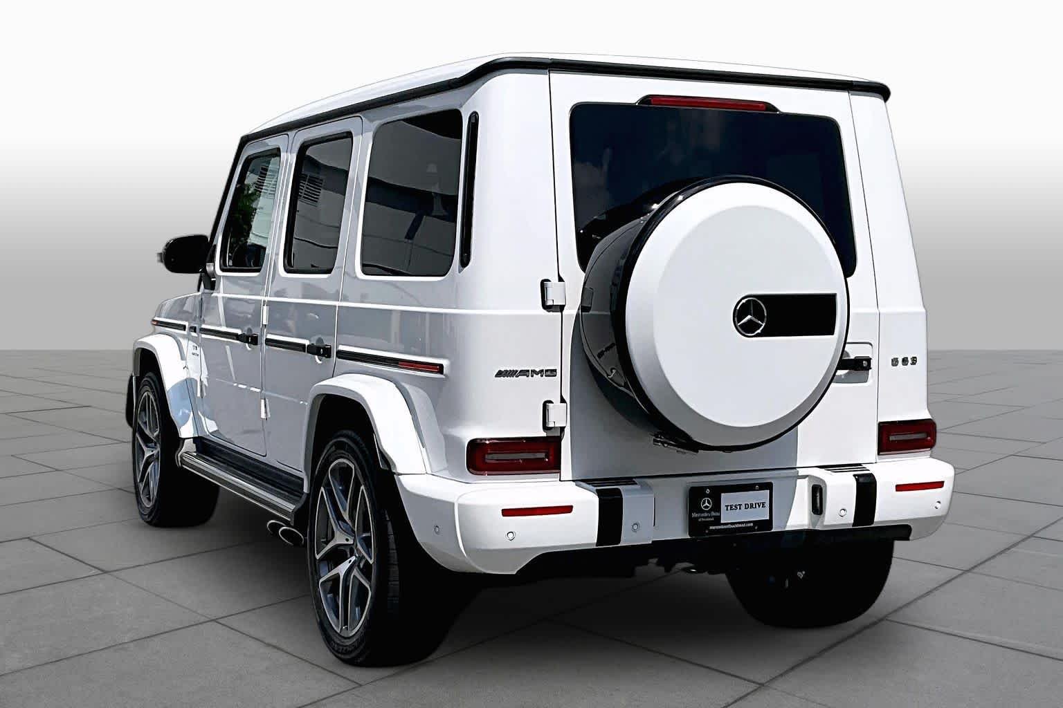 Used 2023 MANUFAKTUR Moonlight White Metallic Mercedes-Benz AMG® G 63 image 12