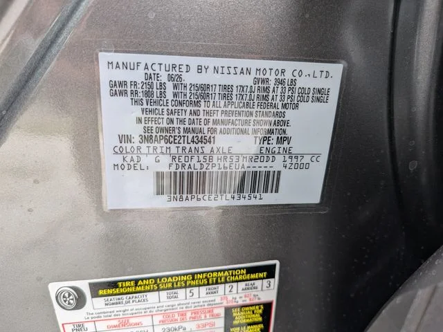 New 2026 Gun Metallic Nissan SV image 36