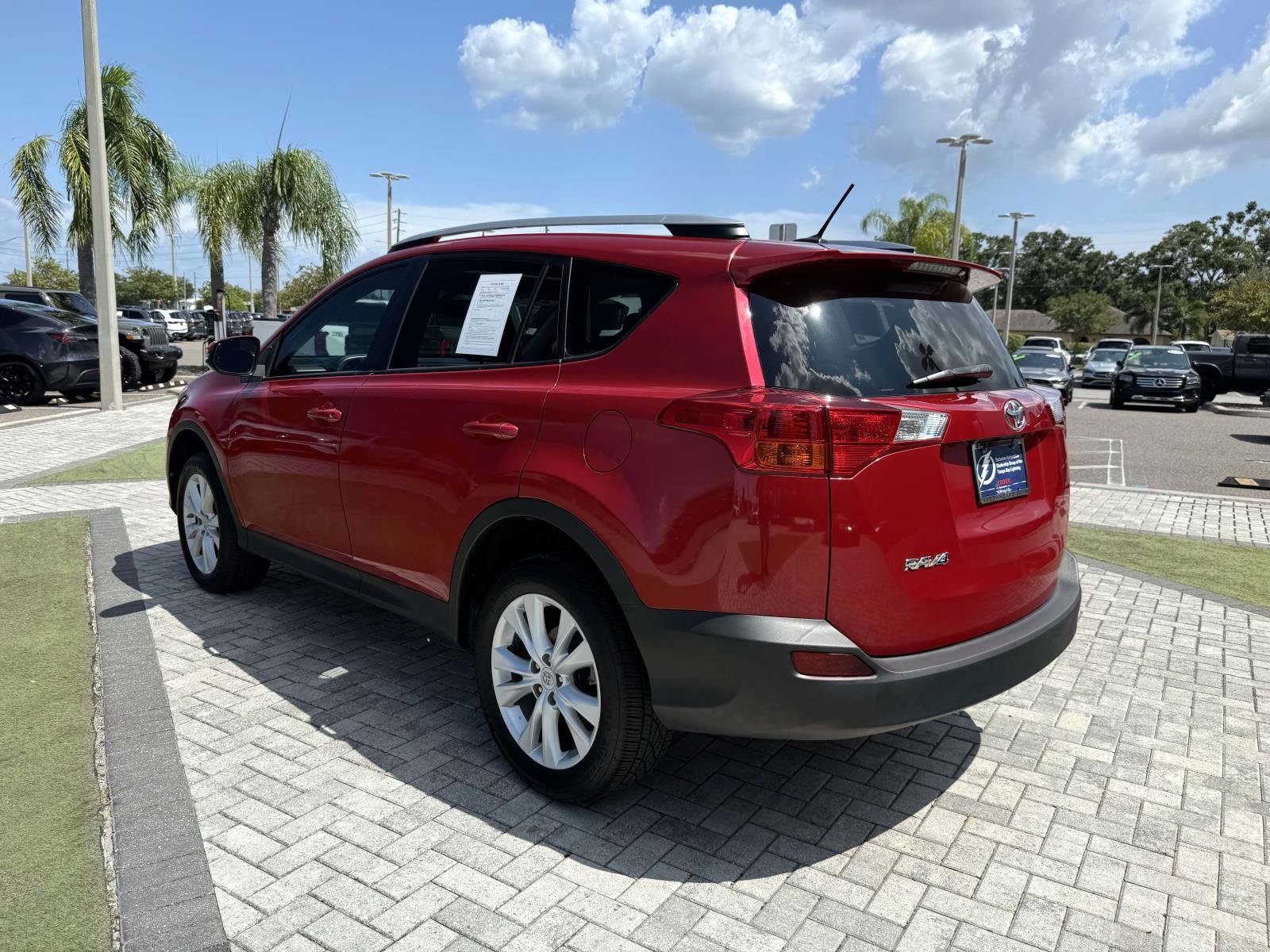 Used 2014 Barcelona Red Metallic Toyota Limited image 4