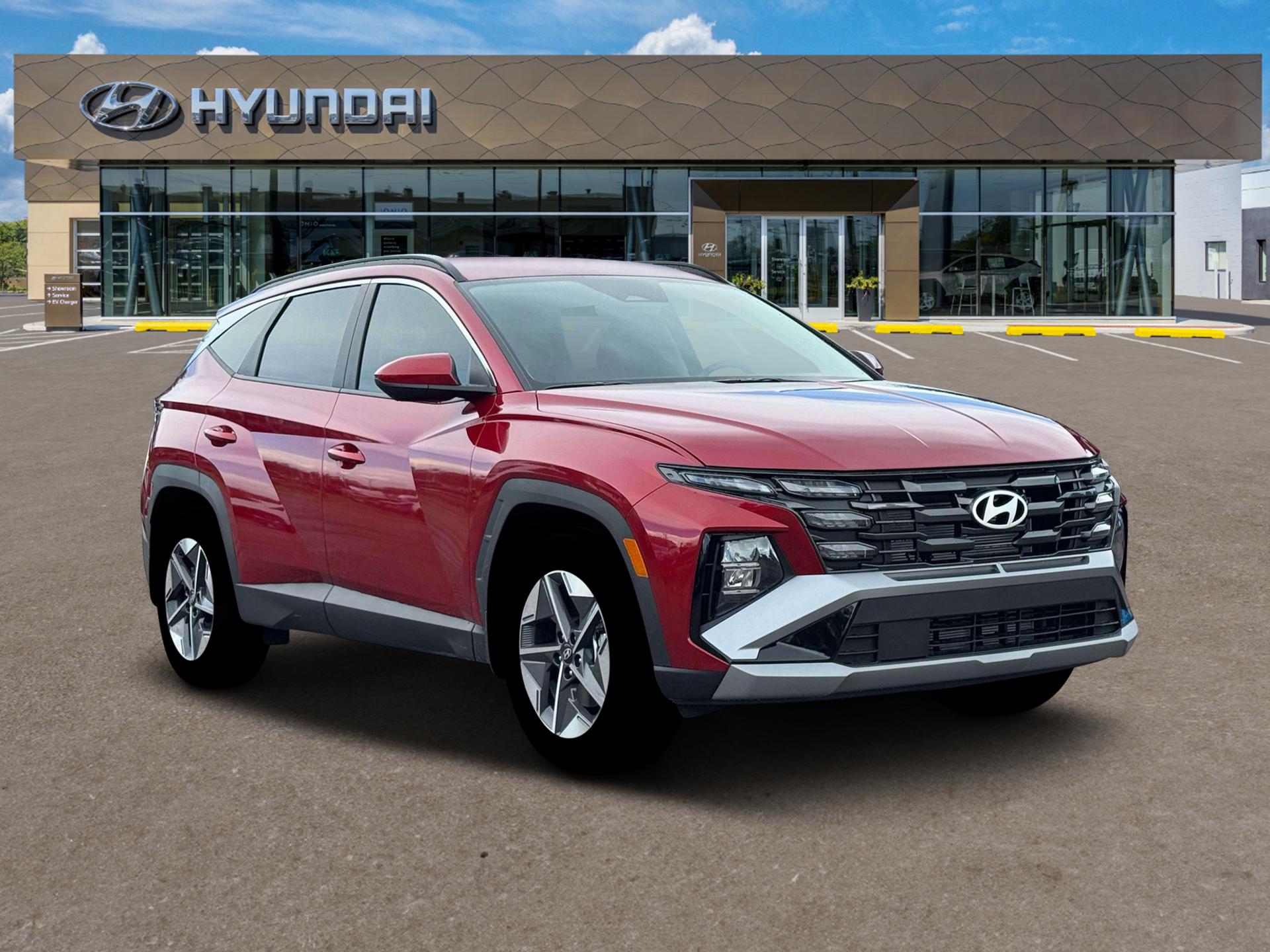 New 2026 Ultimate Red Hyundai SEL FWD image 11