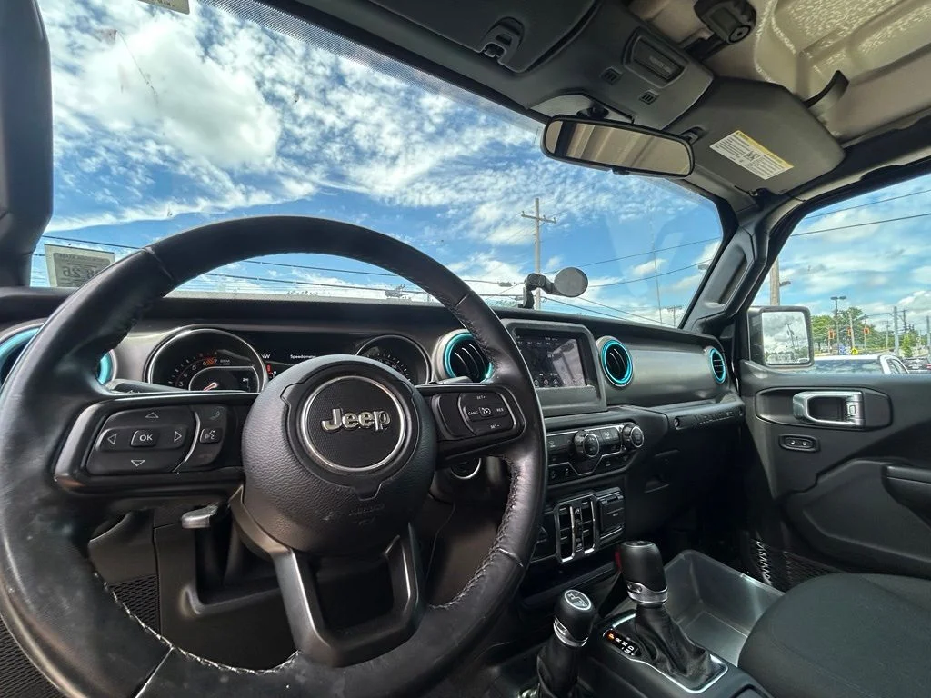 Used 2021 Black Jeep Unlimited Willys image 14