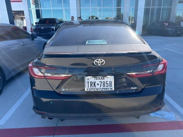 Used 2025 Black Toyota SE image 4