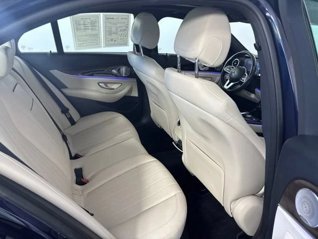 Used 2020 Blue Mercedes-Benz E 350 image 26