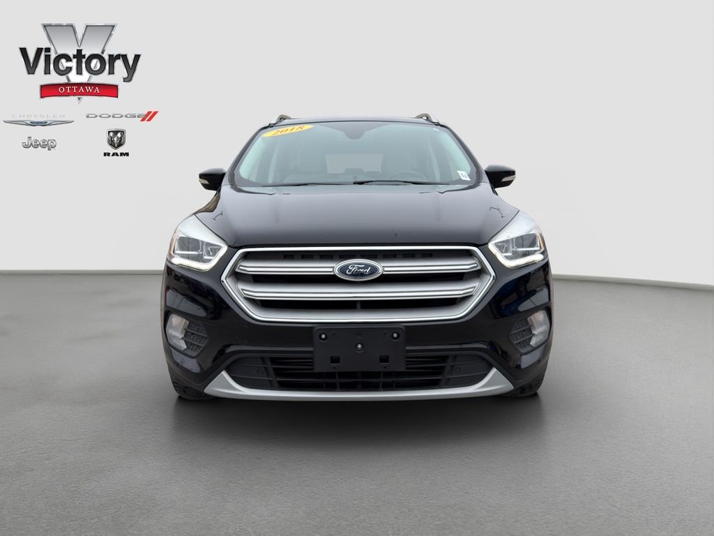 Used 2018 Ford Escape Titanium with VIN 1FMCU9J92JUA33462 for sale in Kansas City