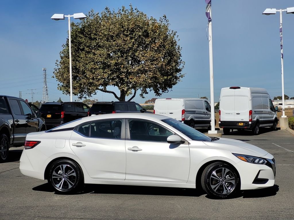 Certified Used 2023 Aspen White Nissan SV image 3