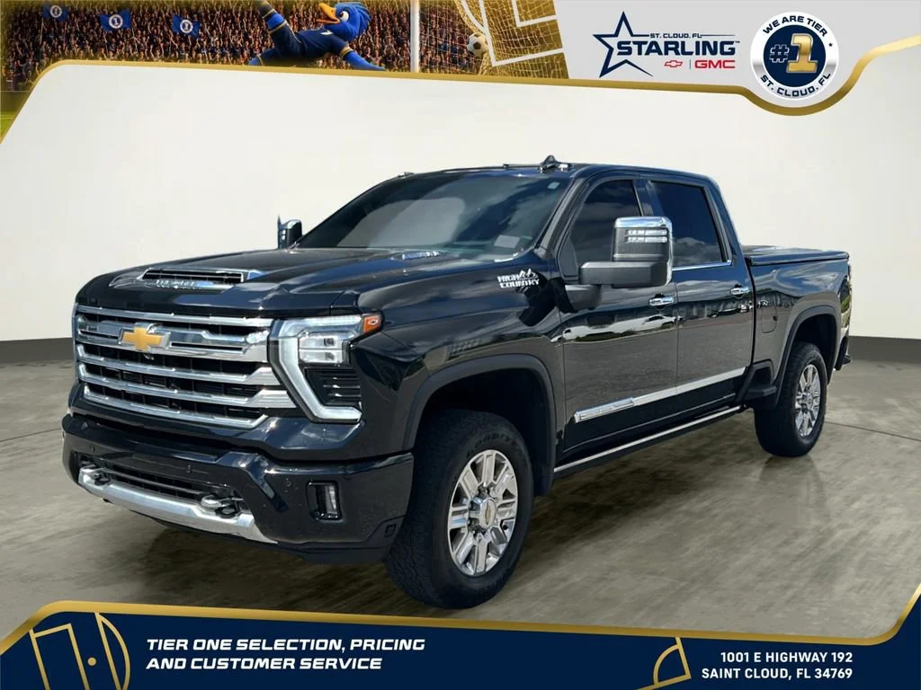 Used 2024 Black Chevrolet High Country image 1