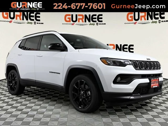 New 2026 Bright White Clear-Coat Exterior Paint Jeep Latitude image 1