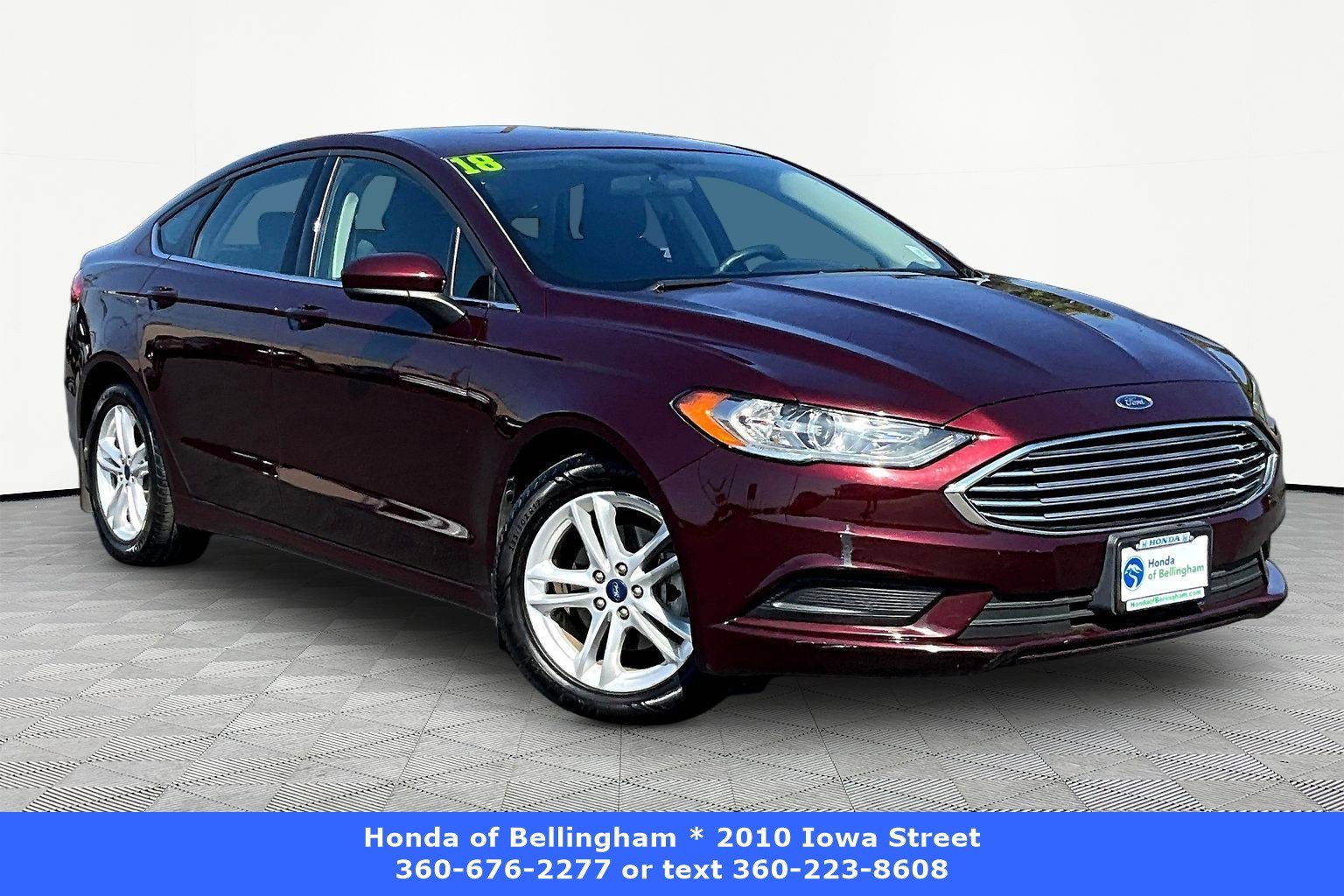 2018 Ford Fusion SE