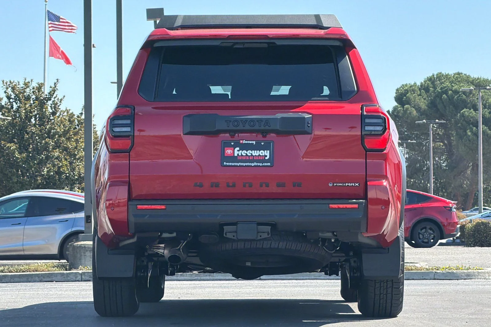 New 2026 Supersonic Red Toyota TRD Off-Road Premium i-FORCE MAX image 5