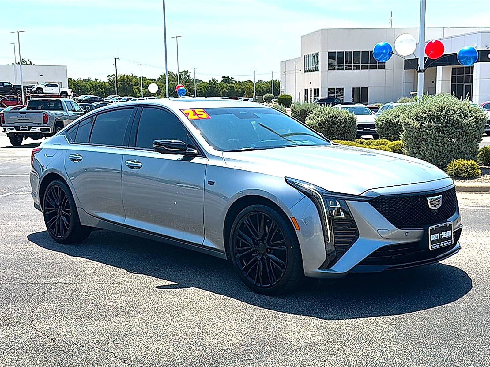Used 2025 Argent Silver Metallic Cadillac Premium Luxury image 10