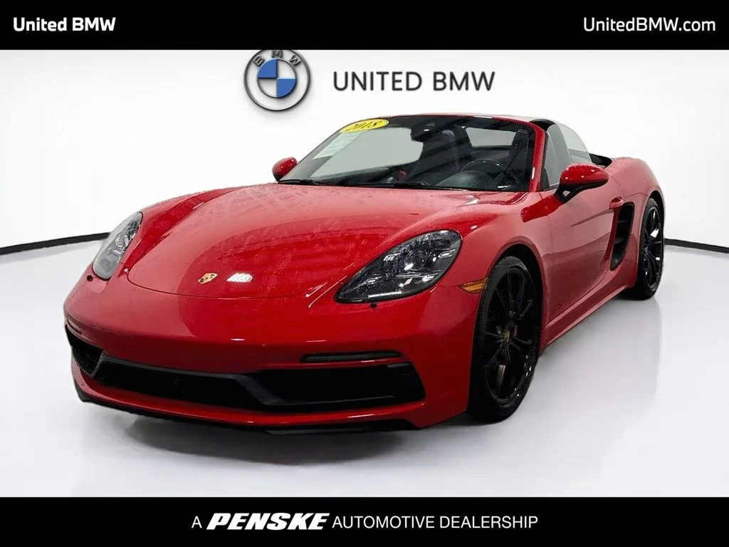 Used 2018 Carmine Red Porsche S image 1