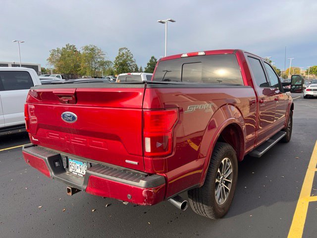 Certified 2018 Ford F-150 Lariat with VIN 1FTFW1EG3JFA09083 for sale in Apple Valley, Minnesota