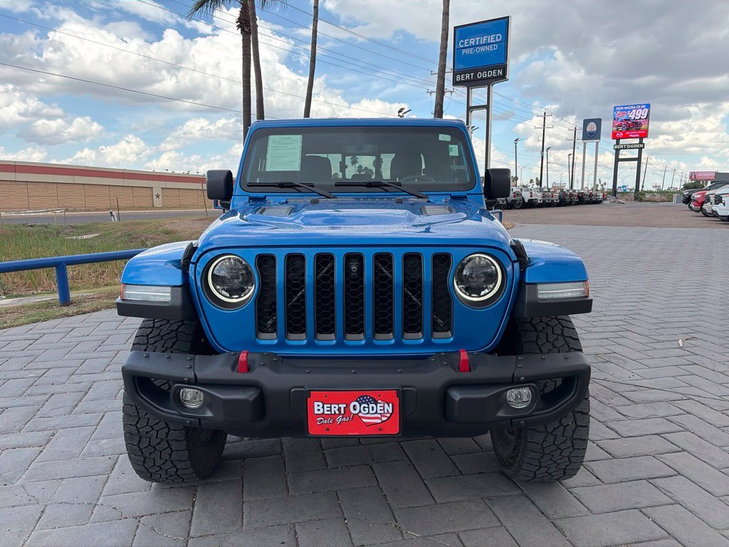 Used 2023 Blue Jeep Rubicon image 2