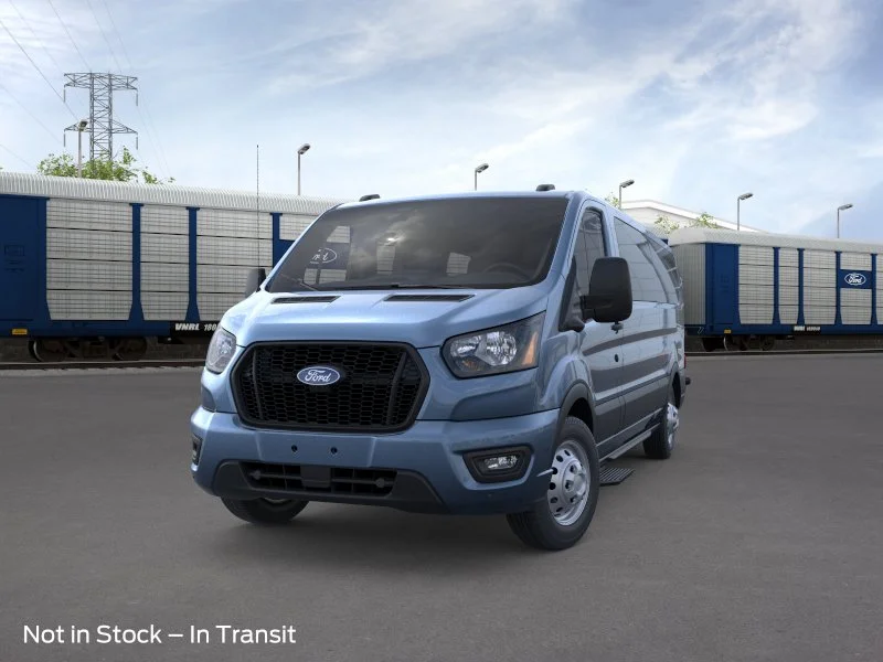 New 2026 Blue Metallic Ford Passenger Van XL image 2