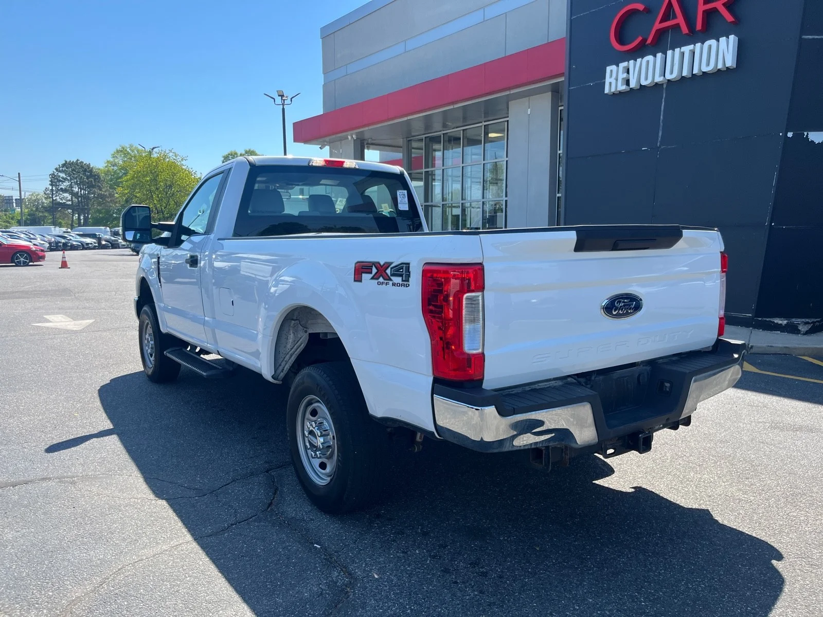 Used 2017 Oxford White Ford XL4WD REG CAB 8 BOX image 5