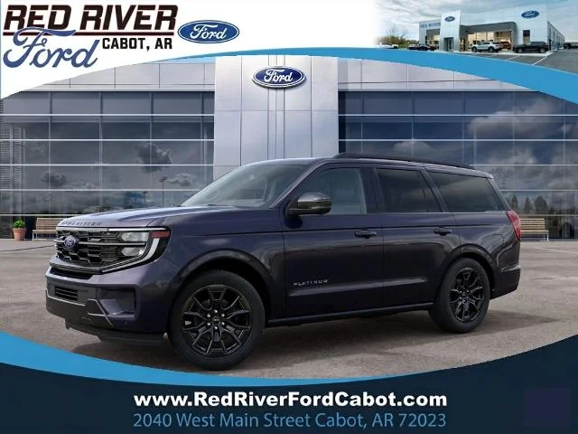New 2027 Blue Ember Metallic Ford Platinum image 1