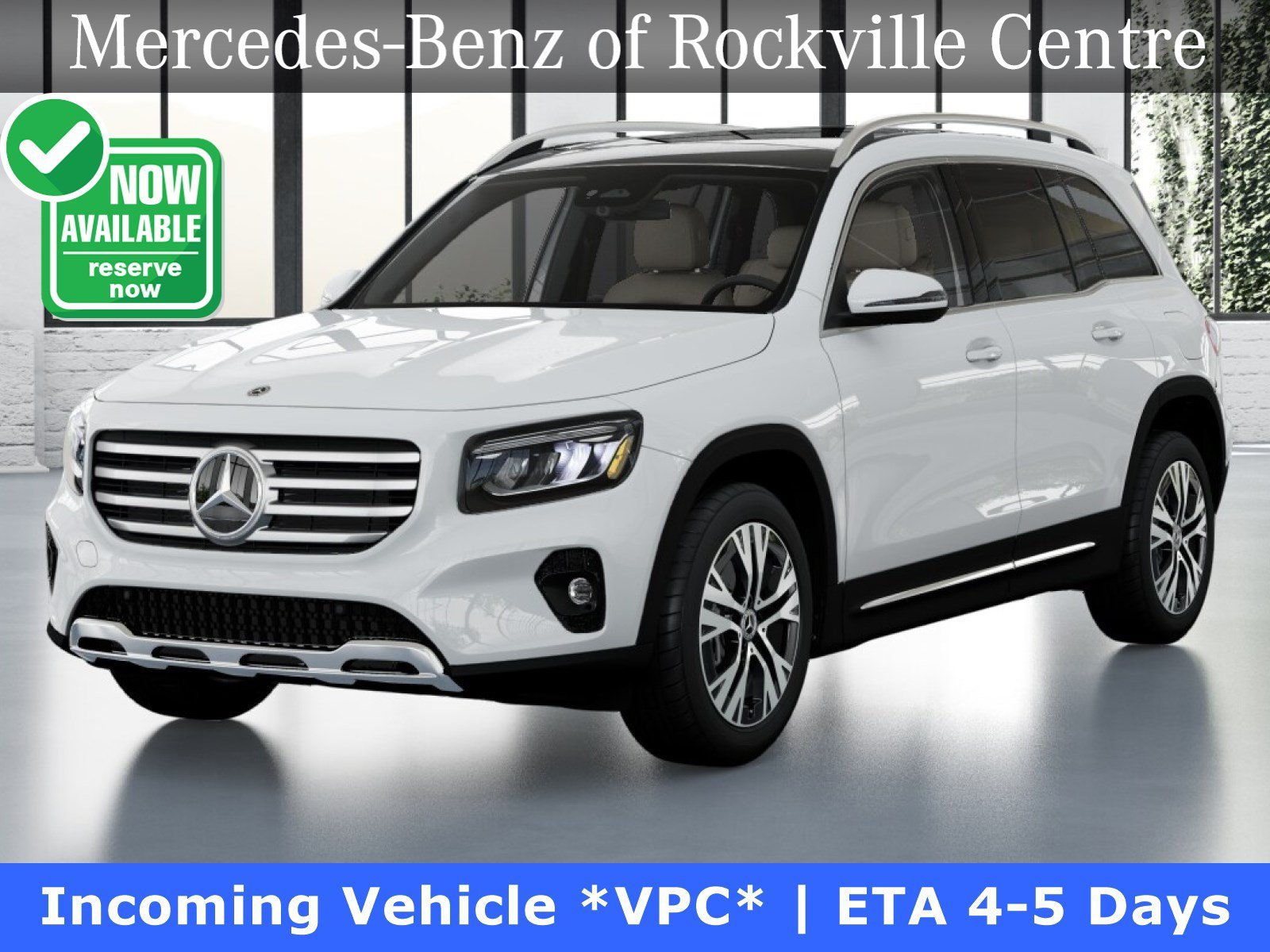 New 2026 Polar White Mercedes-Benz GLB 250 image 1