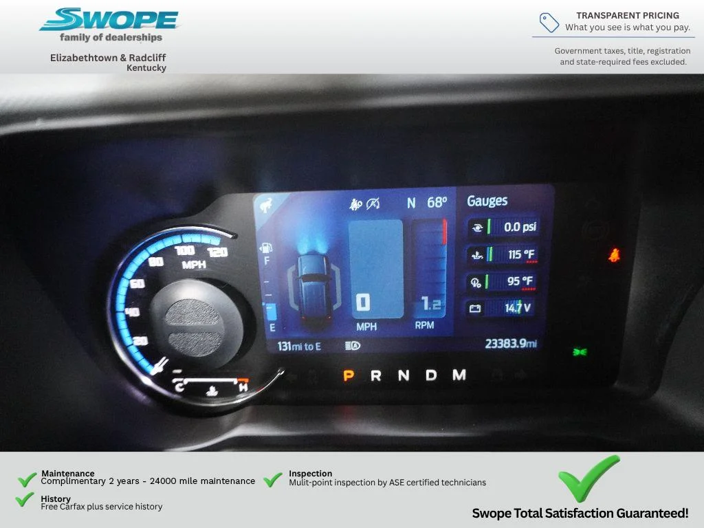 Certified Used 2023 Velocity Blue Ford BLACK DIAMOND image 21